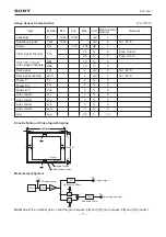 Предварительный просмотр 11 страницы Sony ICX418AKL Product Manual