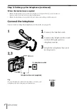 Preview for 8 page of Sony ID Telephone IT-ID70 Operating Instructions Manual