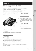 Preview for 11 page of Sony ID Telephone IT-ID70 Operating Instructions Manual