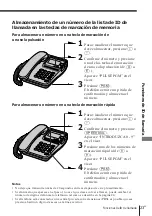 Preview for 53 page of Sony ID Telephone IT-ID70 Operating Instructions Manual