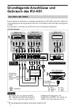 Предварительный просмотр 16 страницы Sony IFU-HS1 Operating Instructions Manual