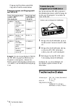 Предварительный просмотр 18 страницы Sony IFU-HS1 Operating Instructions Manual