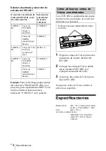 Предварительный просмотр 22 страницы Sony IFU-HS1 Operating Instructions Manual