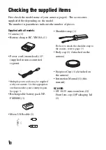 Предварительный просмотр 10 страницы Sony ILCA-68 Instruction Manual