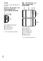 Предварительный просмотр 12 страницы Sony ILCE-5100 Instruction Manual