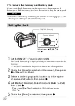 Предварительный просмотр 20 страницы Sony ILCE-5100 Instruction Manual