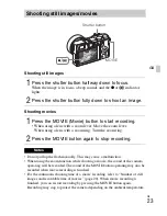 Preview for 23 page of Sony ILCE-6000 Instruction Manual