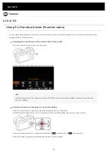 Preview for 15 page of Sony ILCE-6100 Tutorials Manual