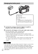 Предварительный просмотр 14 страницы Sony ILCE-6300 Instruction Manual