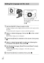 Предварительный просмотр 22 страницы Sony ILCE-6300 Instruction Manual