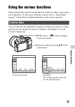 Предварительный просмотр 71 страницы Sony ILCE-7M2 Instruction Manual