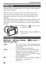 Предварительный просмотр 72 страницы Sony ILCE-7M2 Instruction Manual