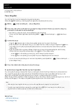 Preview for 474 page of Sony ILCE-7M3 a7III Help Manual