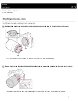 Предварительный просмотр 89 страницы Sony ILCE-7RM3 Help Manual