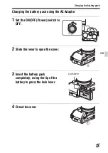 Предварительный просмотр 23 страницы Sony ILCE-7S Instruction Manual