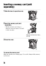 Предварительный просмотр 28 страницы Sony ILCE-7S Instruction Manual