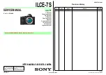 Предварительный просмотр 23 страницы Sony ILCE-7S Service Manual