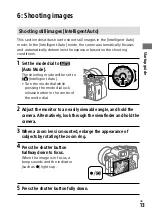 Предварительный просмотр 13 страницы Sony ILCE-7SM3 Instruction Manual