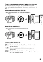 Предварительный просмотр 23 страницы Sony ILCE-7SM3 Instruction Manual