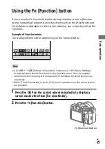 Предварительный просмотр 25 страницы Sony ILCE-7SM3 Instruction Manual