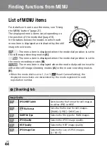 Предварительный просмотр 44 страницы Sony ILCE-7SM3 Instruction Manual