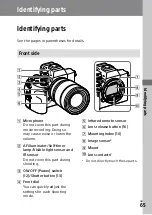 Предварительный просмотр 65 страницы Sony ILCE-7SM3 Instruction Manual