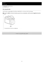 Предварительный просмотр 164 страницы Sony ILCE-7SM3 Instruction Manual