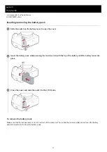 Предварительный просмотр 167 страницы Sony ILCE-7SM3 Instruction Manual