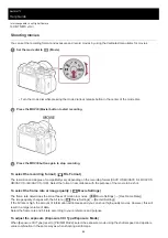 Предварительный просмотр 182 страницы Sony ILCE-7SM3 Instruction Manual