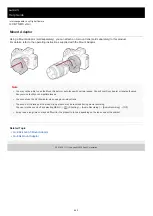 Предварительный просмотр 539 страницы Sony ILCE-7SM3 Instruction Manual