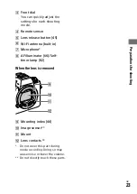 Предварительный просмотр 23 страницы Sony ILCE-9 Instruction Manual