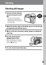 Предварительный просмотр 49 страницы Sony ILCE-9 Instruction Manual