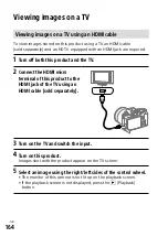 Предварительный просмотр 164 страницы Sony ILCE-9 Instruction Manual