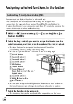 Предварительный просмотр 170 страницы Sony ILCE-9 Instruction Manual