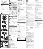 Sony InfoLithium NP-F530 Operating Instructions preview