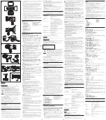 Preview for 2 page of Sony InfoLithium NP-F530 Operating Instructions