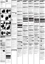 Sony infoLITHIUM NP-FM50 Operating Instructions preview