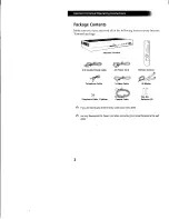 Preview for 7 page of Sony INT-W250 Operating Instructions Manual