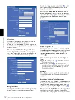 Предварительный просмотр 62 страницы Sony Ipela DynaView SNC-DF50N User Manual