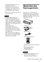 Preview for 81 page of Sony Ipela NSR-S10 Installation Manual