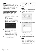 Предварительный просмотр 28 страницы Sony IPELA NSR Series Installation Manual