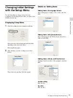 Preview for 13 page of Sony IPELA NSR Series User'Smanual