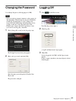 Preview for 29 page of Sony IPELA NSR Series User'Smanual