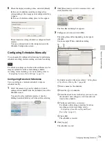 Preview for 79 page of Sony IPELA NSR Series User'Smanual