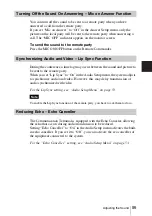 Preview for 95 page of Sony Ipela PCS-G50 Operating Instructions Manual