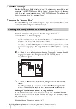 Preview for 114 page of Sony Ipela PCS-G50 Operating Instructions Manual