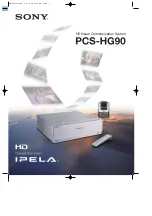 Sony IPELA PCS-HG90 Brochure & Specs preview