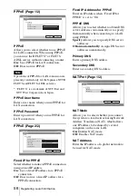 Предварительный просмотр 56 страницы Sony IPELA PCS-HG90 Operating Instructions Manual