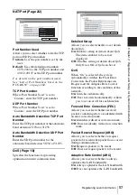 Preview for 57 page of Sony IPELA PCS-HG90 Operating Instructions Manual