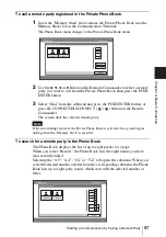 Предварительный просмотр 87 страницы Sony IPELA PCS-HG90 Operating Instructions Manual